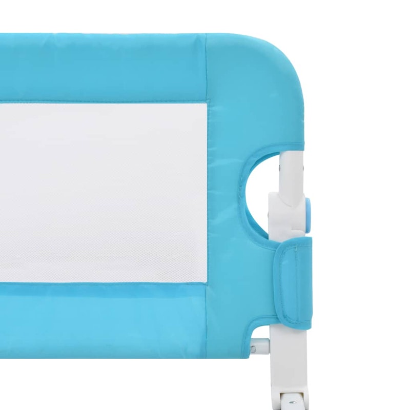 NNEVL Toddler Safety Bed Rail Blue 120x42 cm Polyester image number null