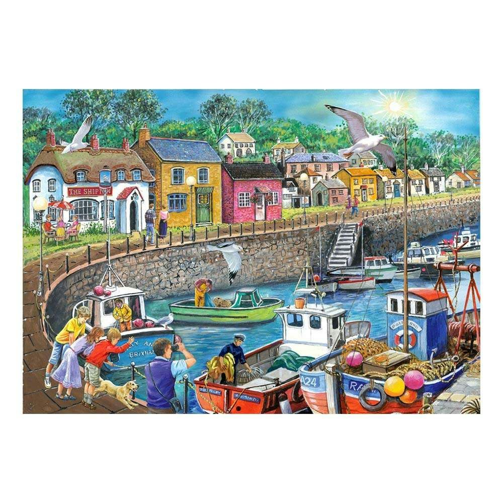 The House of Puzzles Seagull View - Big 250 Piece Jigsaw Puzzle