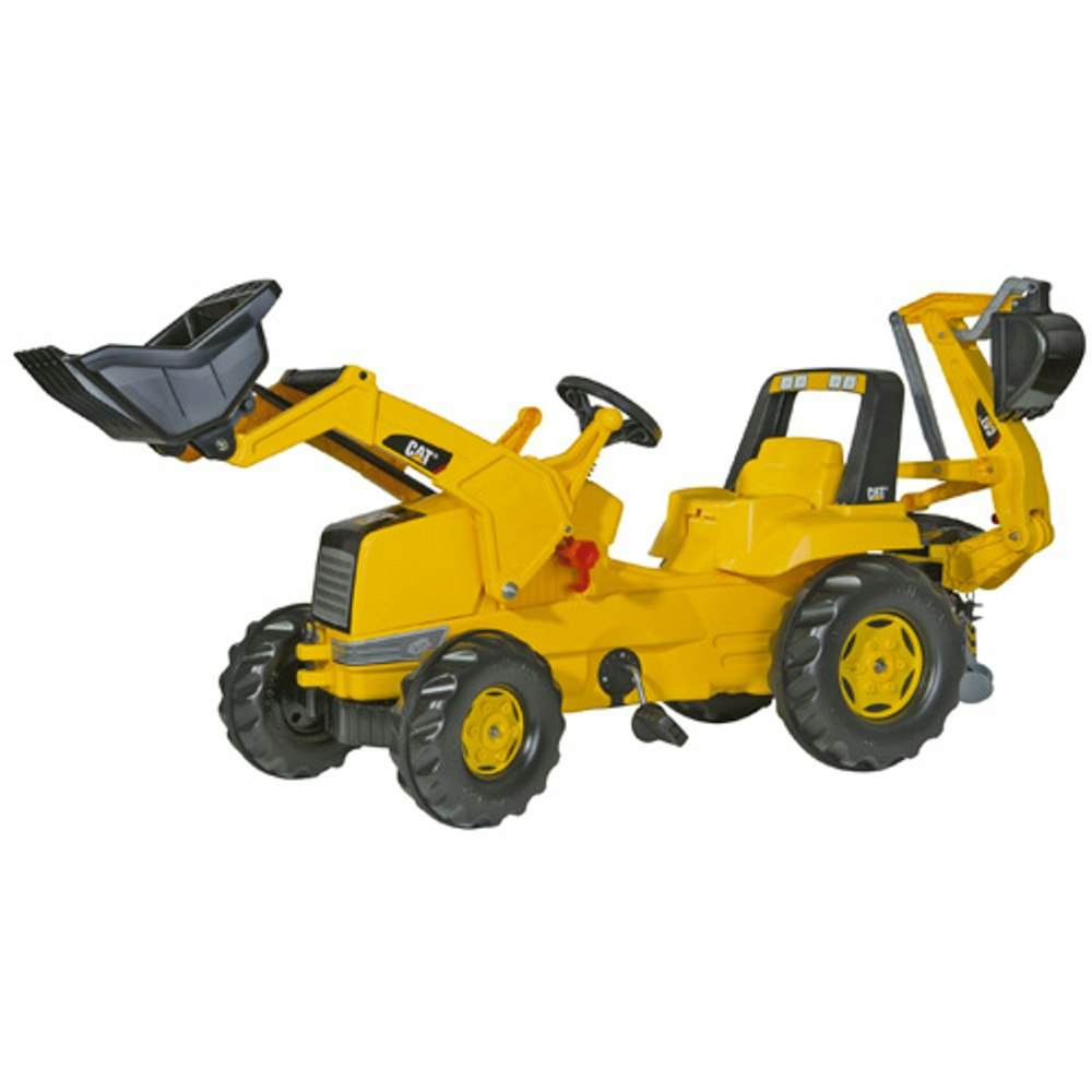 Rolly Cat Tractor With Frontloader & Rear Excavator