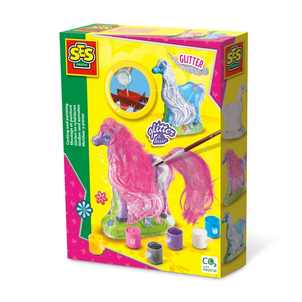 SES Creative Casting And Painting - Horse Withe Mane