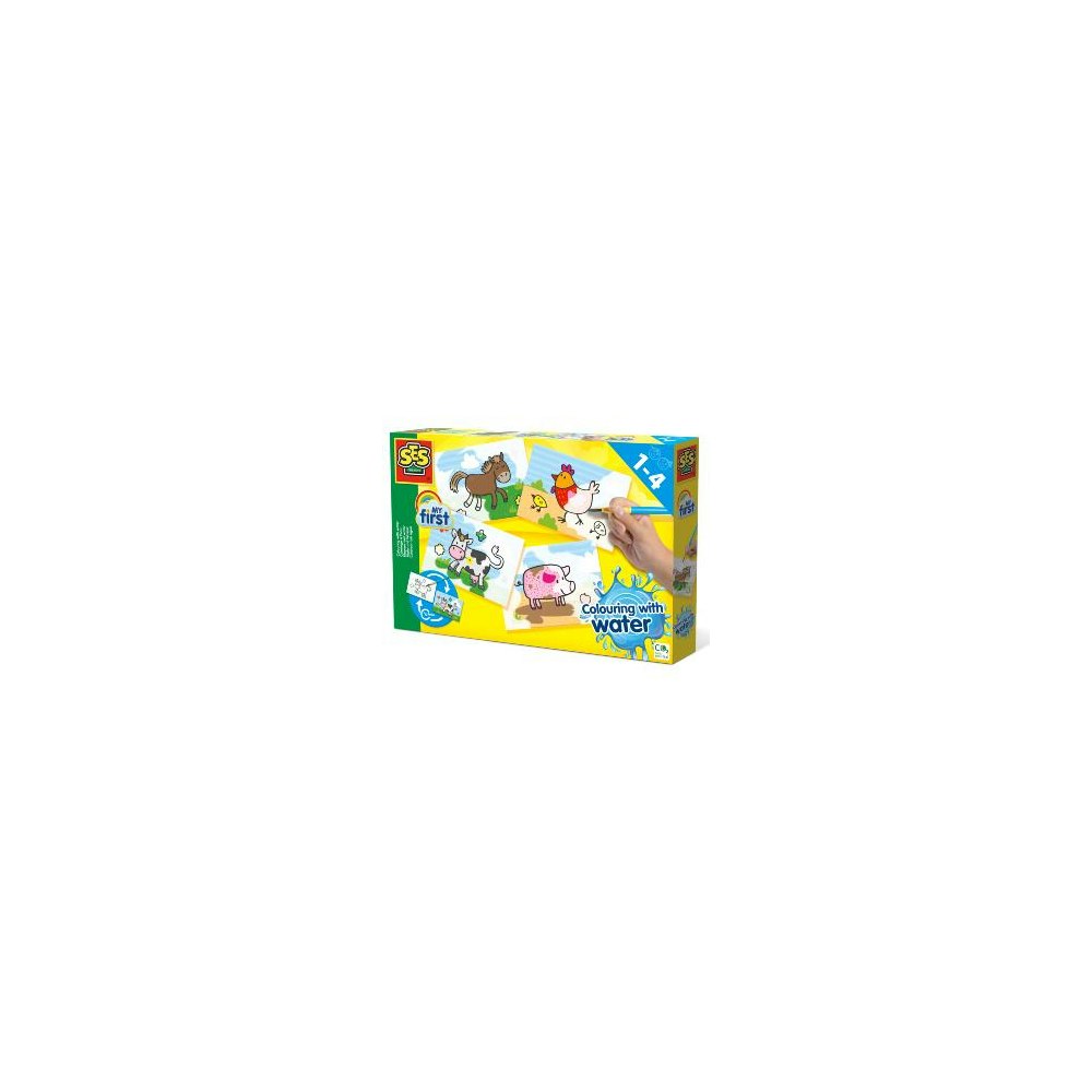 SES Creative Colouring With Water - Farm Animals