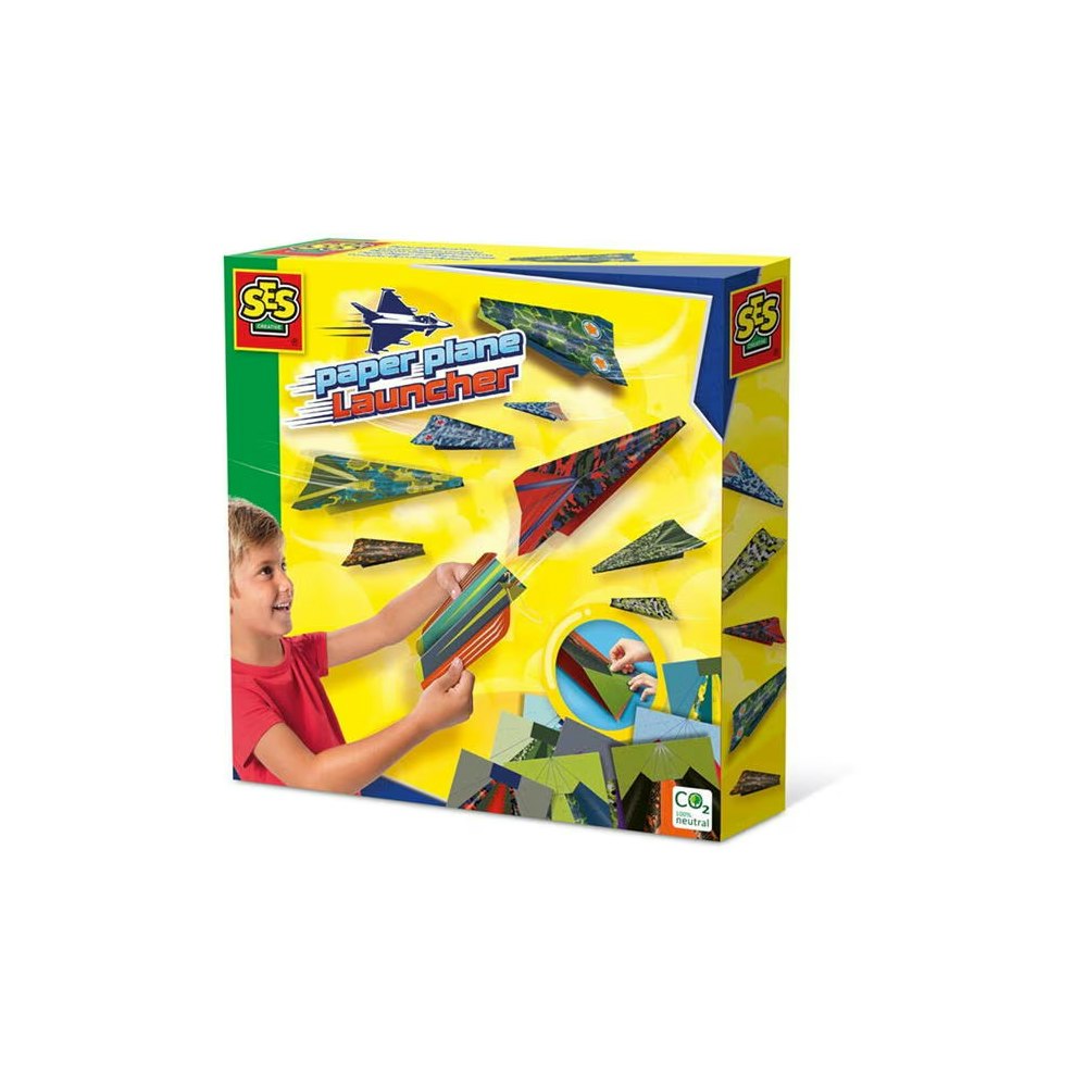 SES Creative Paper Plane Launcher