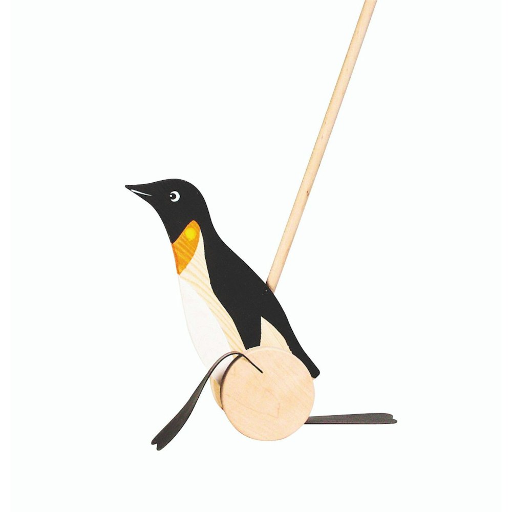 Goki Push-along Animal - Penguin