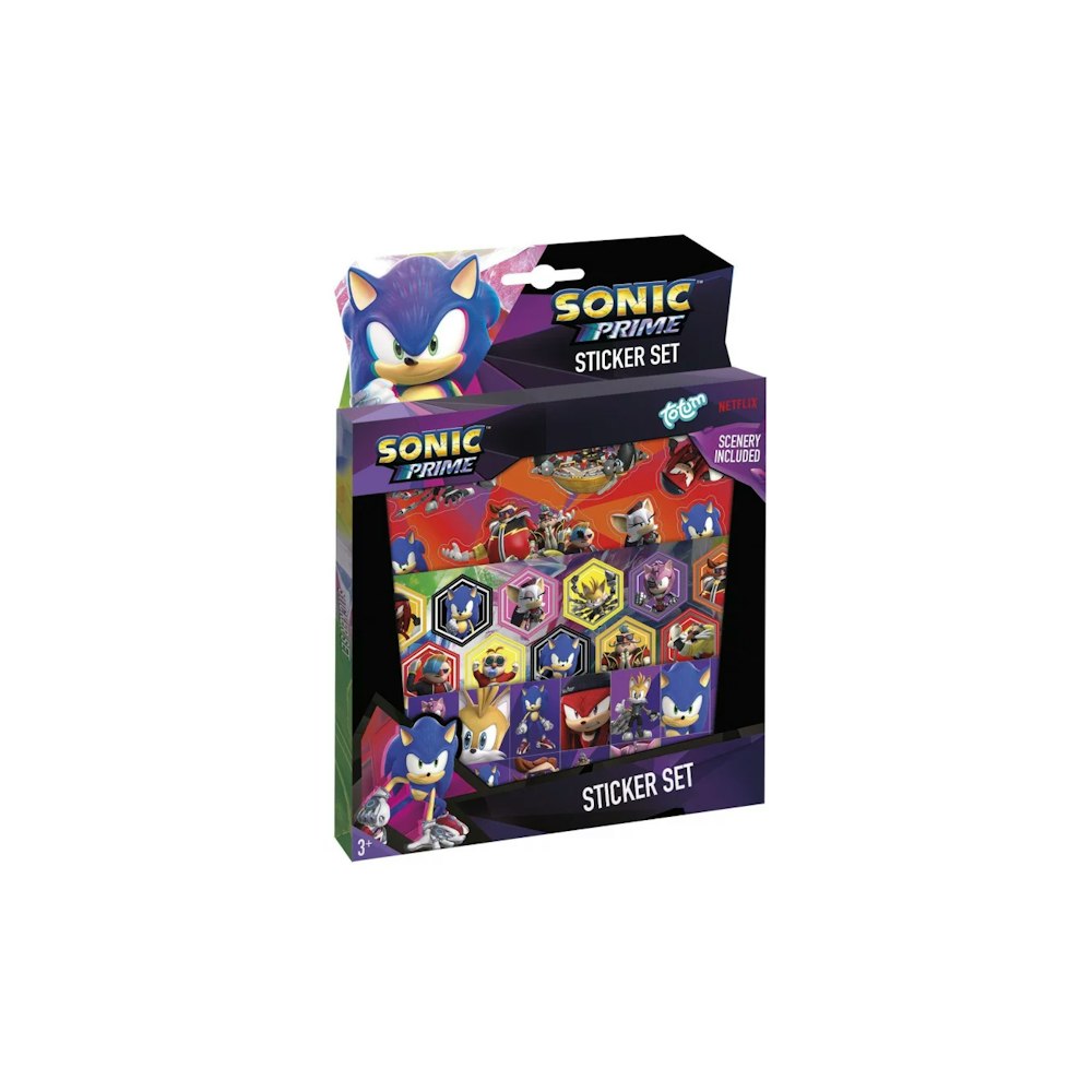 Totum Sonic Sticker Set
