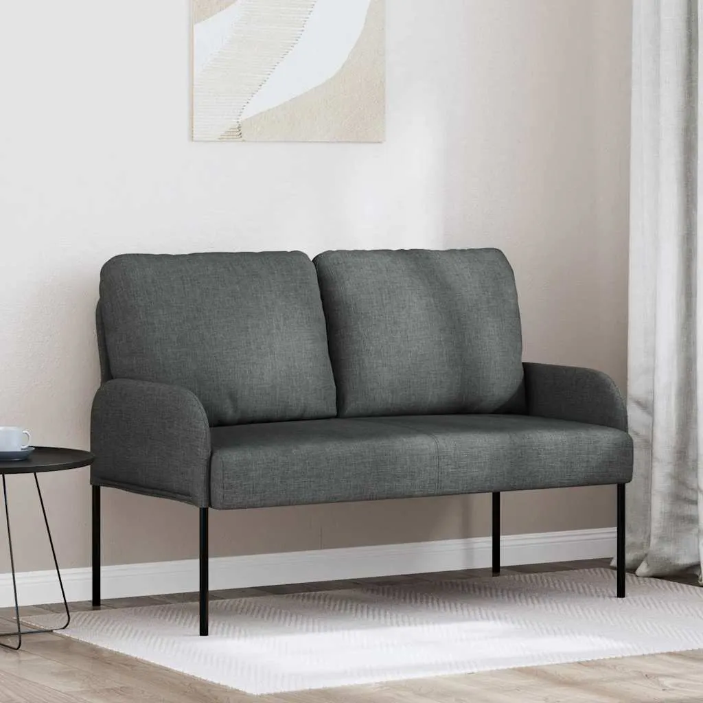 Sofas with Cushion 110cm Dark Grey Plywood 42023447