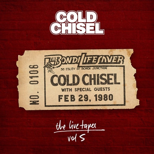 Crosley Record Storage Crate & Cold Chisel - Live At The Bondi Lifesaver - Triple Vinyl Album Bundle