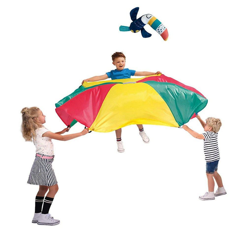 SES Creative Parachute Flying Toucan