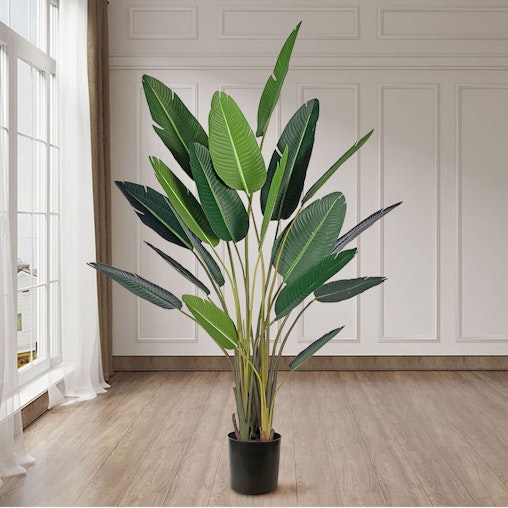 SOGA 4X 245cm Artificial Giant Green Birds of Paradise Tree Fake Tropical Indoor Plant Home Office Decor SOGA 4X 245cm Artificial Giant Green Birds of Paradise Tree Fake Tropical Indoor Plant Home Office Decor