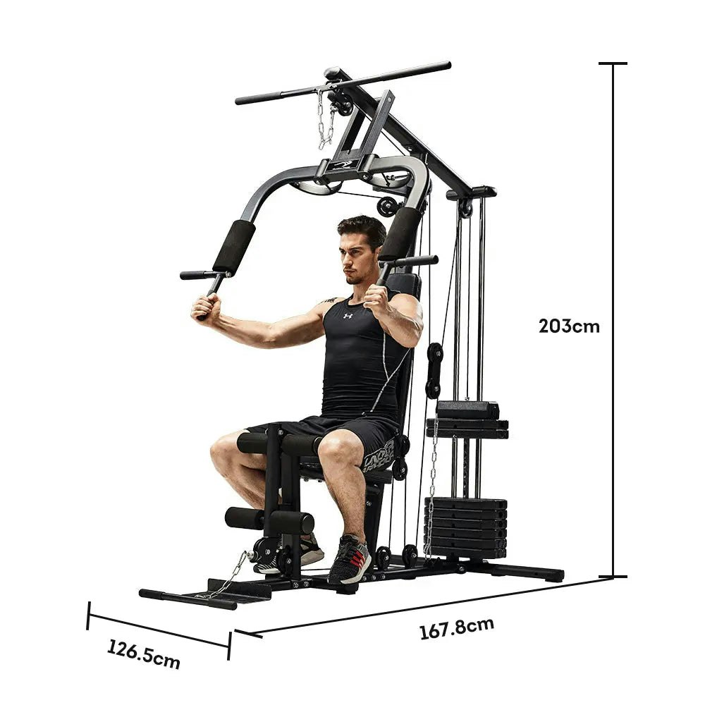 Meridian M1 Home Gym Multi-function Exercise Fitness Equipment Machine with 50kgs Weight Plates