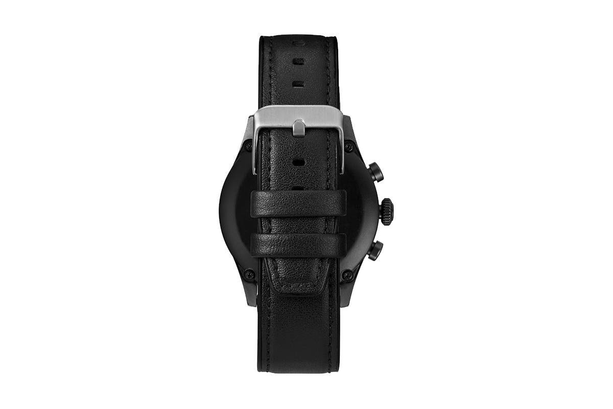 iConnect by Timex Pro Round 43mm Smartwatch - Black (TW2U32300)