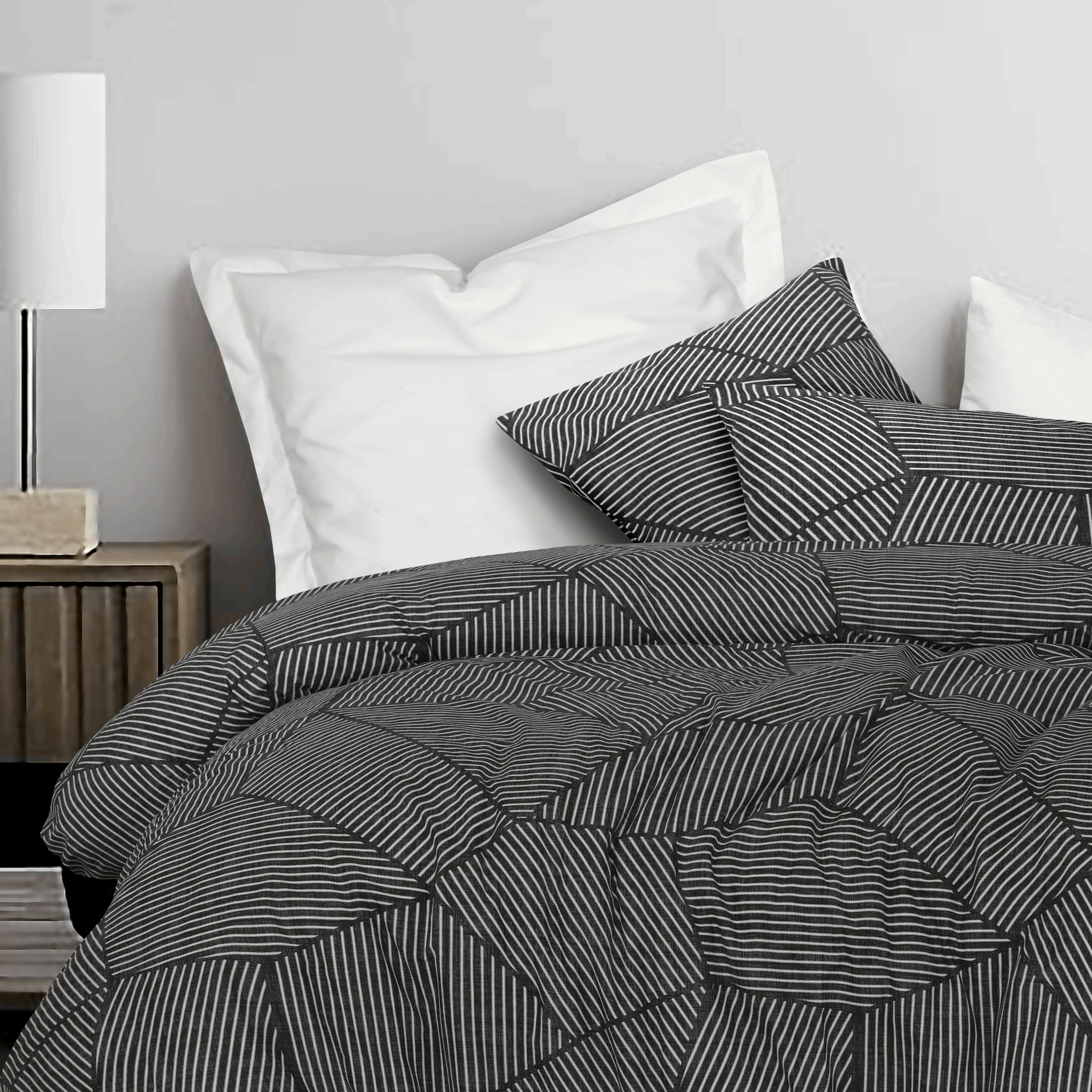 Eclipse Quilt Cover Set – Soft Cotton with Fade-Resistant Colors