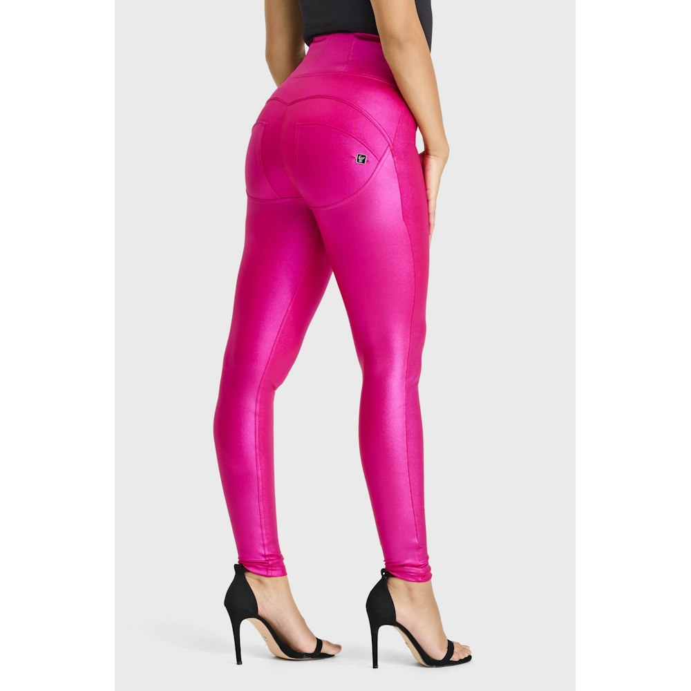 Freddy Wr.up® Disco Pants - Super High Waisted - Full Length - Hot Pink