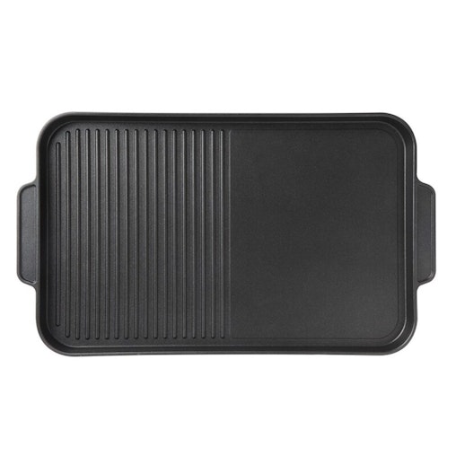 Stanley Rogers 44 X 27Cm Giant Combination Grill Plate Suits Induction image number null