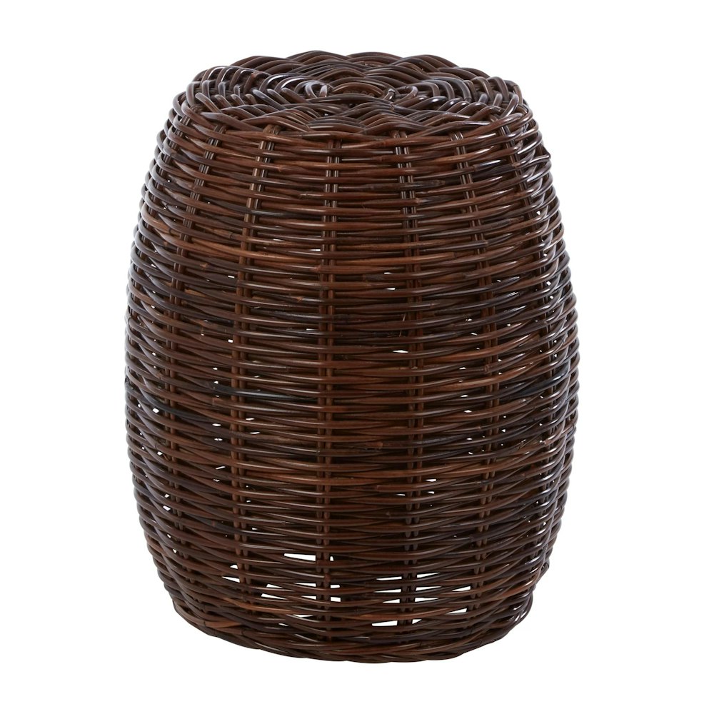 interiors by Premier Maka Natural Croco Rattan Stool