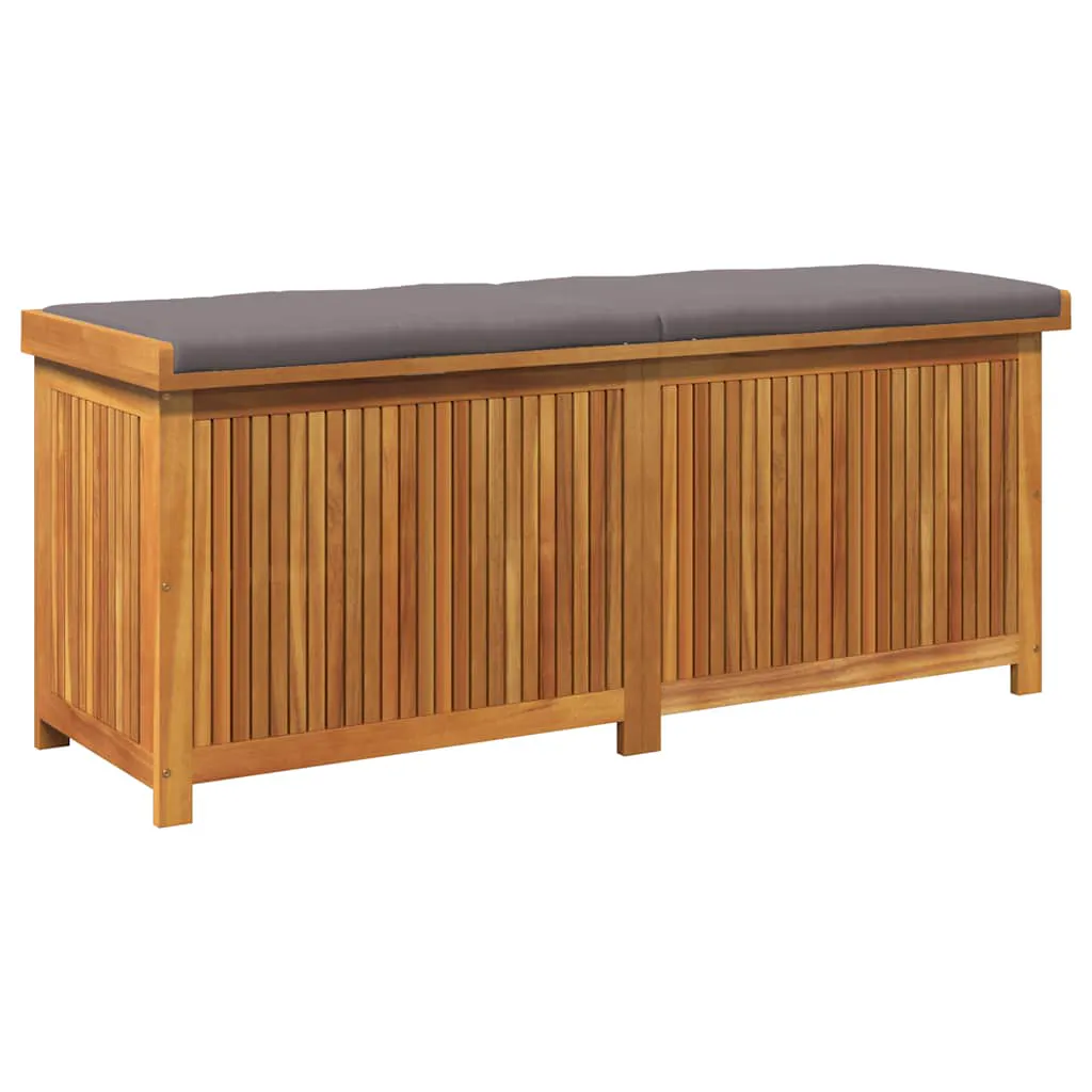 Outdoor Cushion Box 150x50x60.5 cm Solid Wood Acacia 4106480 Outdoor Cushion Box 150x50x60.5 cm Solid Wood Acacia 4106480