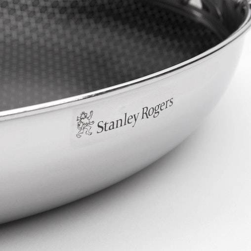 Stanley Rogers 28Cm S/Steel Matrix Nonstick Frypan Suits Induction Stanley Rogers 28Cm S/Steel Matrix Nonstick Frypan Suits Induction