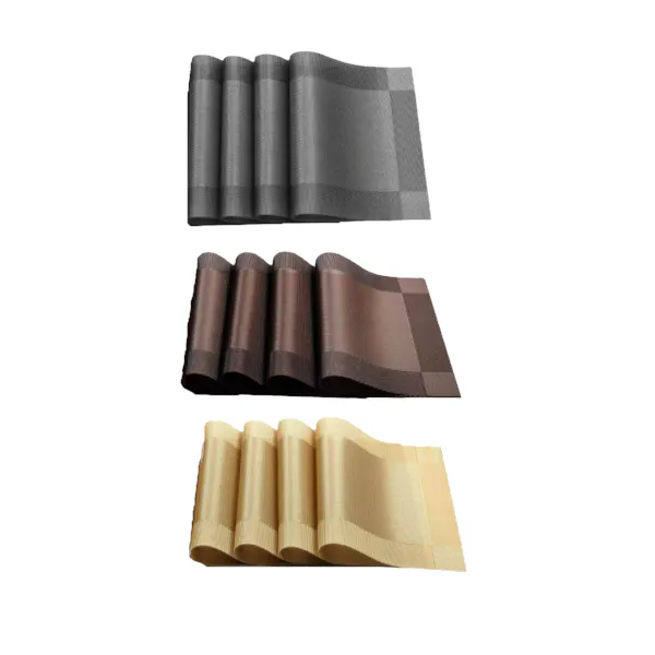 1 Sets Of HOD Health & Home Place Mats Stylish Heat Resistant Non Slip Washable Table Protection Placemats 1 Sets Of HOD Health & Home Place Mats Stylish Heat Resistant Non Slip Washable Table Protection Placemats