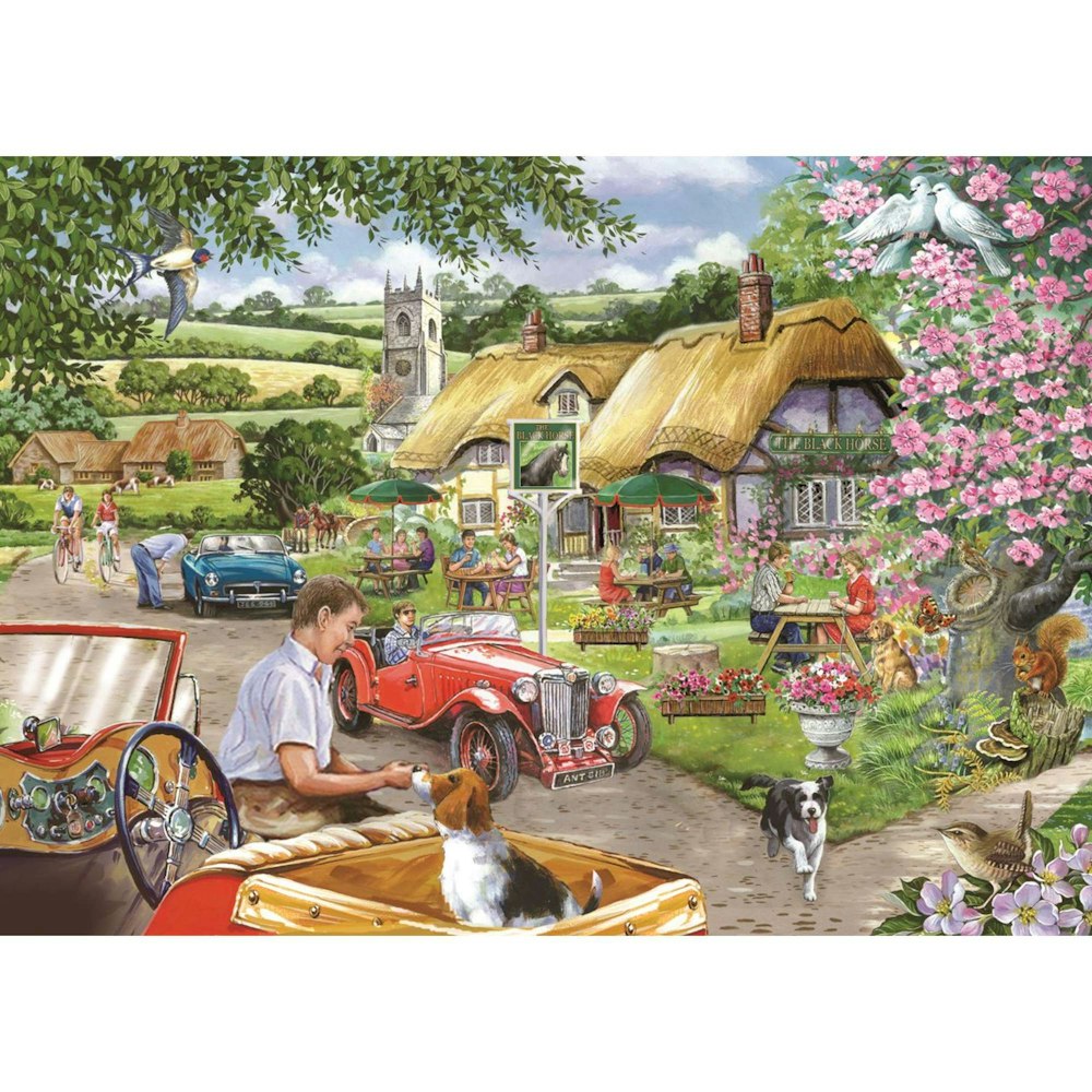 The House of Puzzles Out For The Weekend - 1000 Piece Jigsaw Puzzle