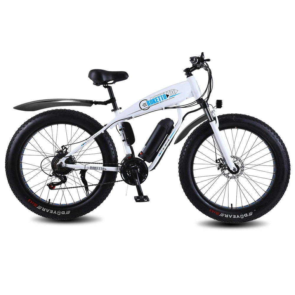 ROKETTO 350W 36V SHARK Electric Bike Beach eBike Snow Motorized Bicycle