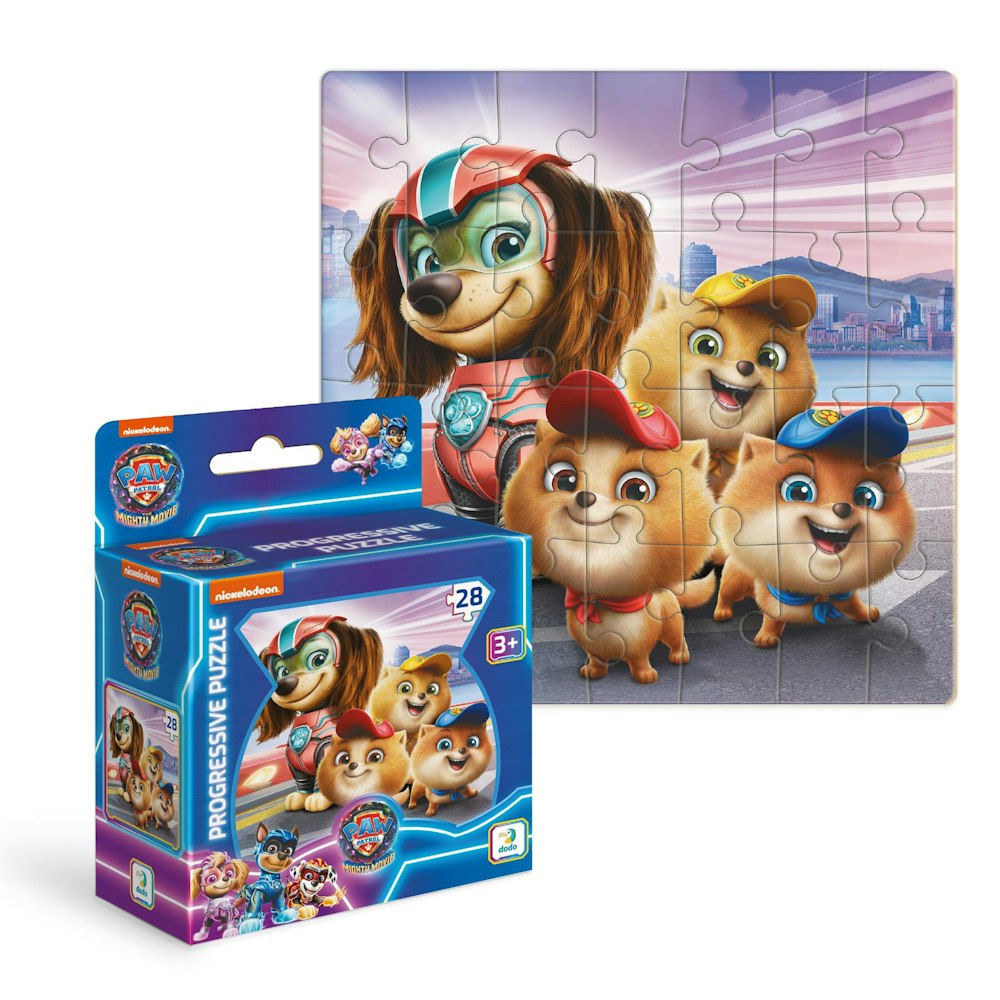 Dodo Dodo Paw Patrol Liberty & Junior Patrollers Progressive Puzzle Set