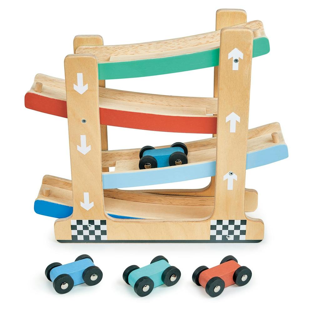 Mentari Wooden Ramp Racer Toy | Jarrolds, Norwich