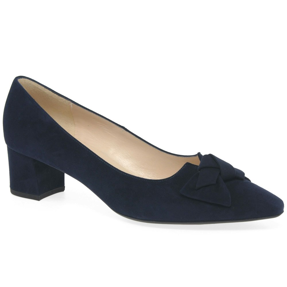 Peter Kaiser Blia Womens Suede Court Shoes