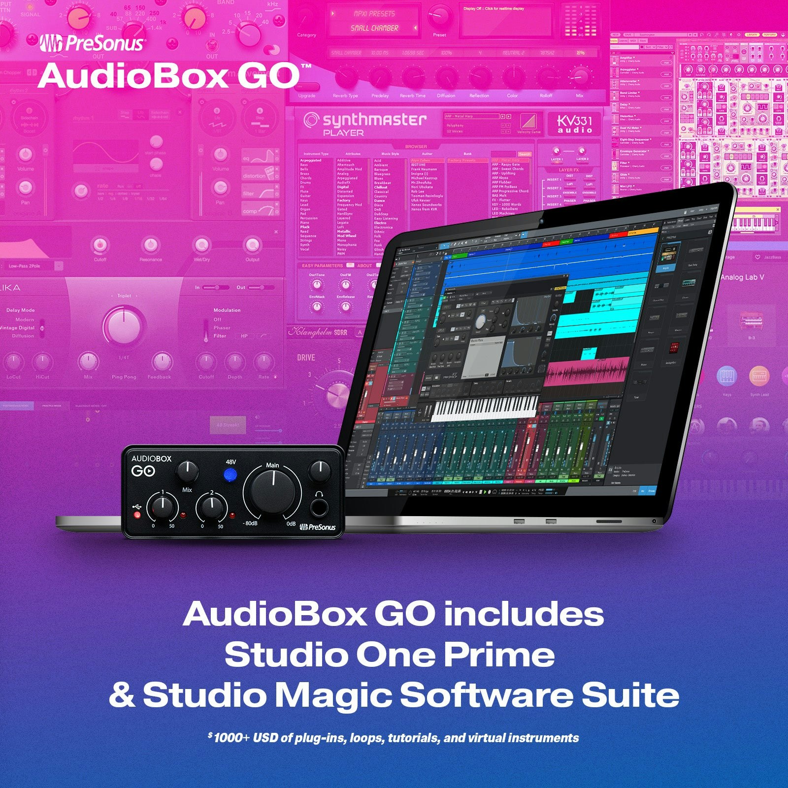 PreSonus AudioBox Go