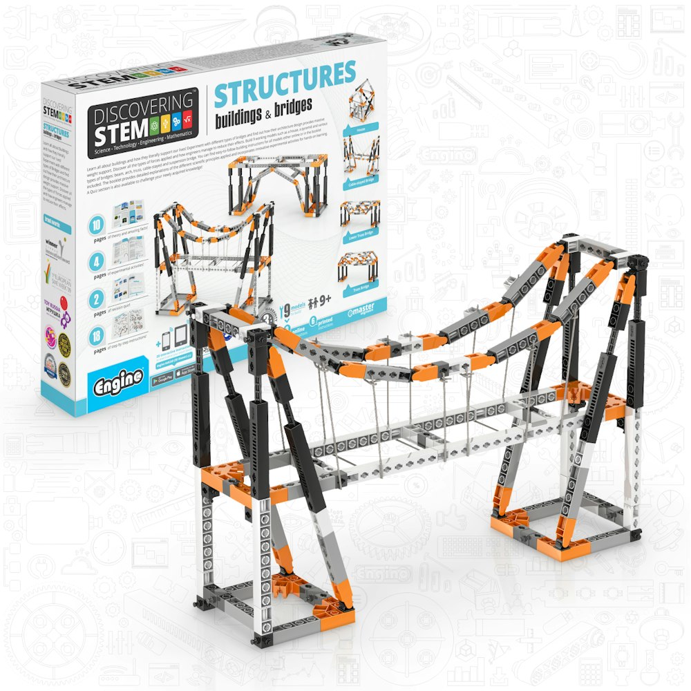 Engino Engino Discovering Stem: Structures - Buildings & Bridges