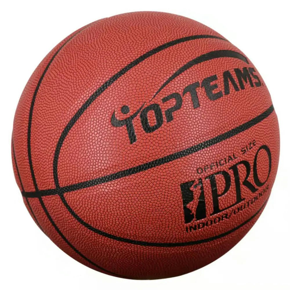 BALLSTRIKE XHSIZE7 Size 7 Anti-Slip Basketball Excellent Bounce Game Ball Indoor Outdoor - Brown