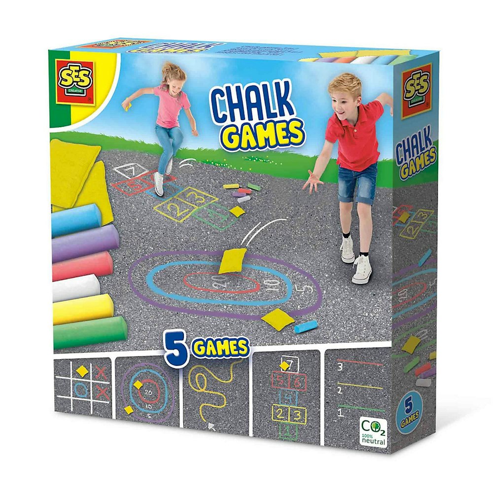 SES Creative Chalk Games 5 In 1