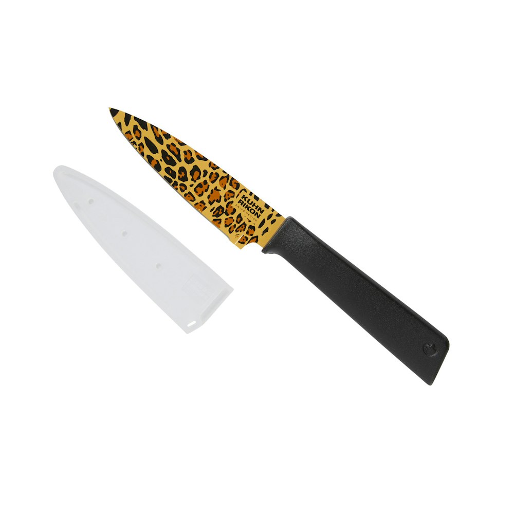 Kuhn Rikon colori®+ paring knife leopard