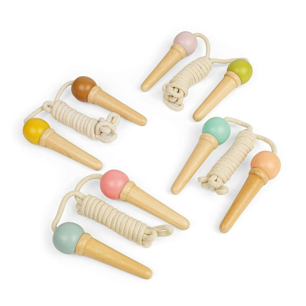 Bigjigs Toys Ice Cream Skipping Ropes (pk 2)