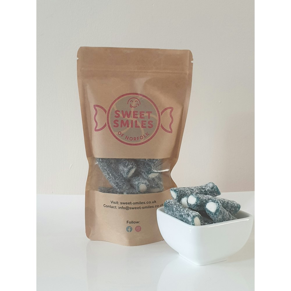 Sweet-Smiles Blue Raspberry Rocketz Sweet Pouch 200g