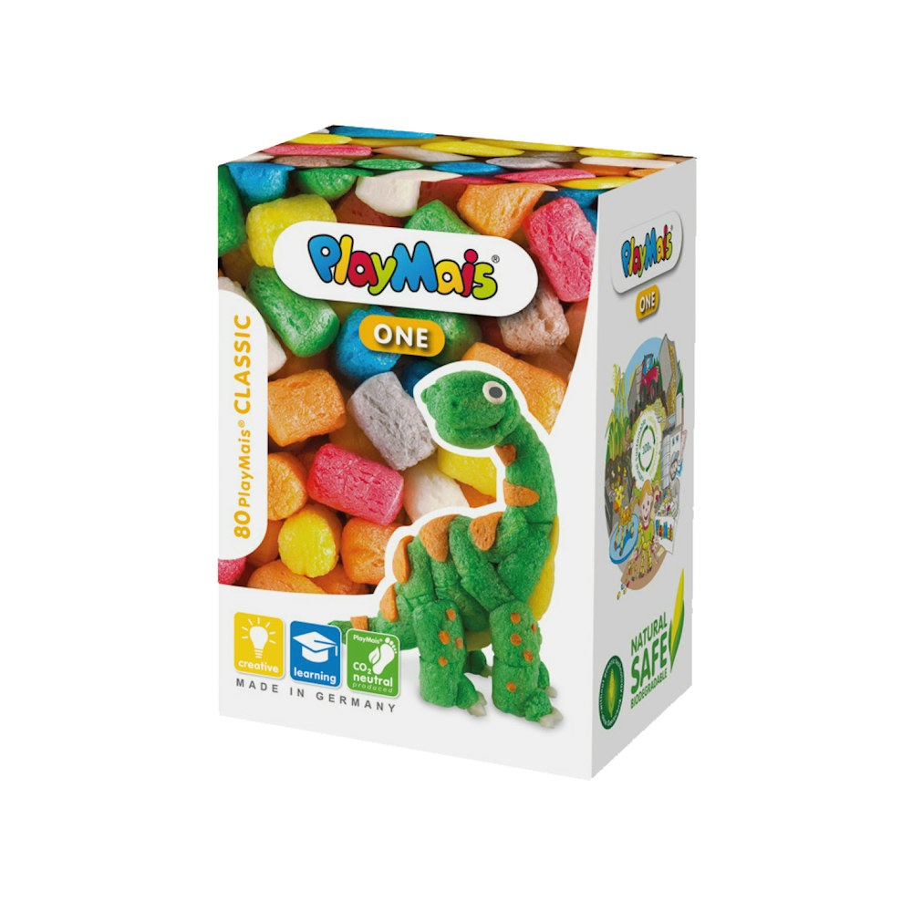 Playmais Playmais Eco Play Dinosaur - 80 Classic Pieces