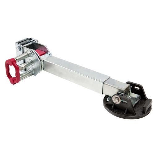 2x AL-KO 590mm Drop Down Stabiliser Leg Corner Fitted with Big Foot 2x AL-KO 590mm Drop Down Stabiliser Leg Corner Fitted with Big Foot