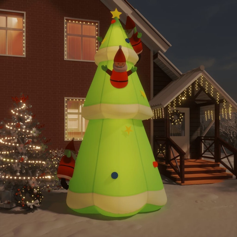 NNEVL Inflatable Christmas Tree with LEDs 500cm image number null