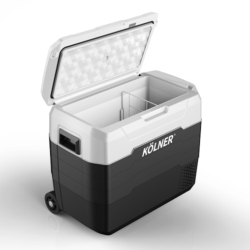 Kolner 50L Portable Fridge Cooler Freezer Refrigerator w/ Trolley Kolner 50L Portable Fridge Cooler Freezer Refrigerator w/ Trolley