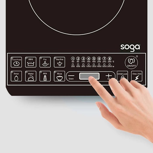 SOGA Dual Burners Cooktop Stove 30cm Stainless Steel Induction Casserole and 30cm Fry Pan SOGA Dual Burners Cooktop Stove 30cm Stainless Steel Induction Casserole and 30cm Fry Pan