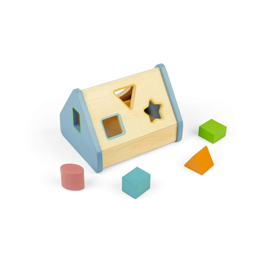 Bigjigs Toys Shape Sorter House