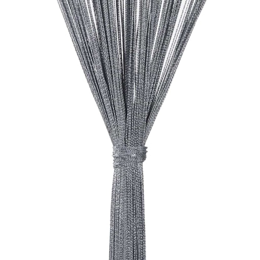 vidaXL String Curtains 2 pcs Anthracite 140x250 cm vidaXL String Curtains 2 pcs Anthracite 140x250 cm