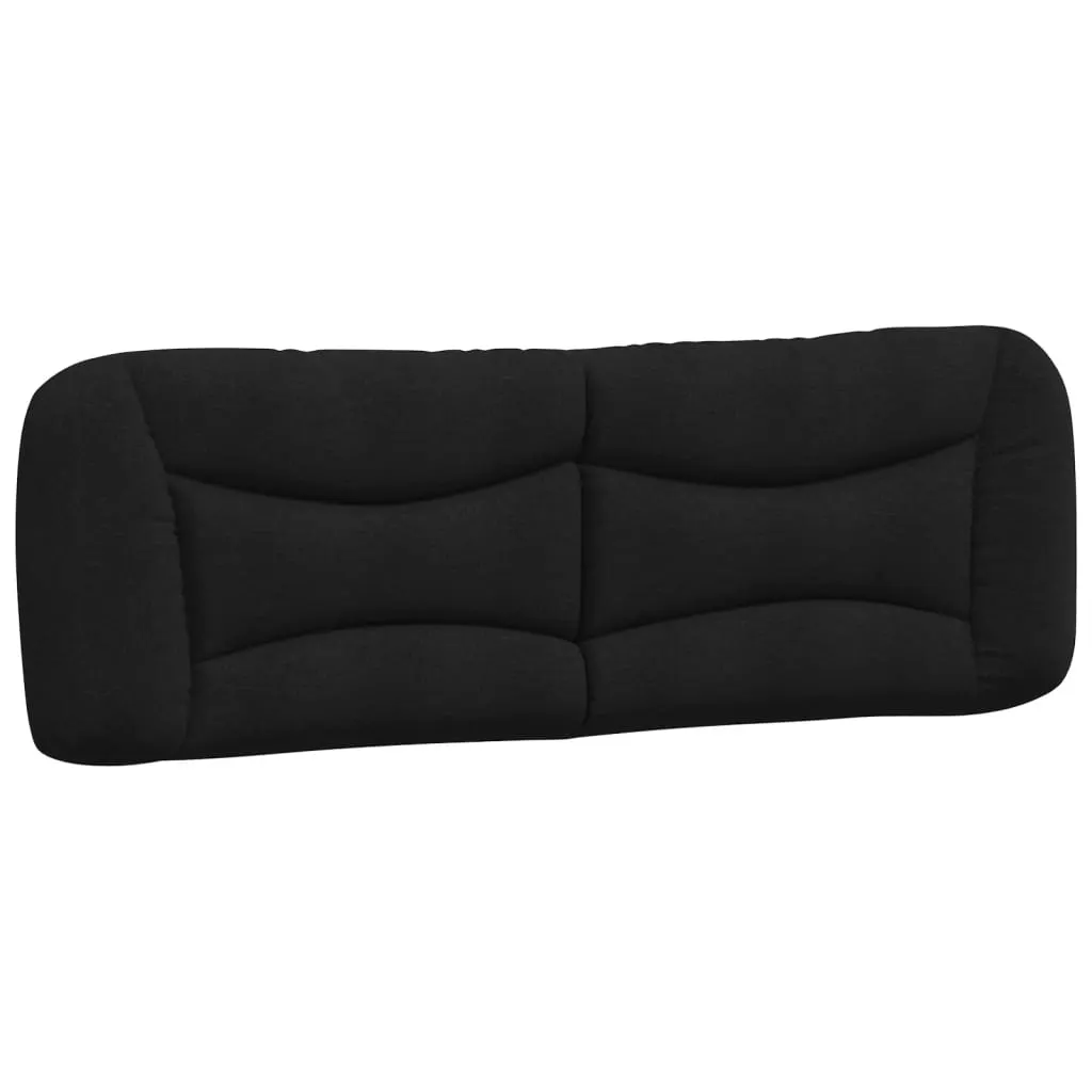 Headboard Cushion Black 153 cm Fabric 3207689 Headboard Cushion Black 153 cm Fabric 3207689