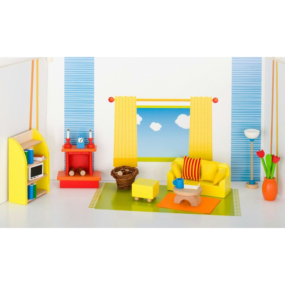 Goki Furniture For Flexible Puppets - Living Room