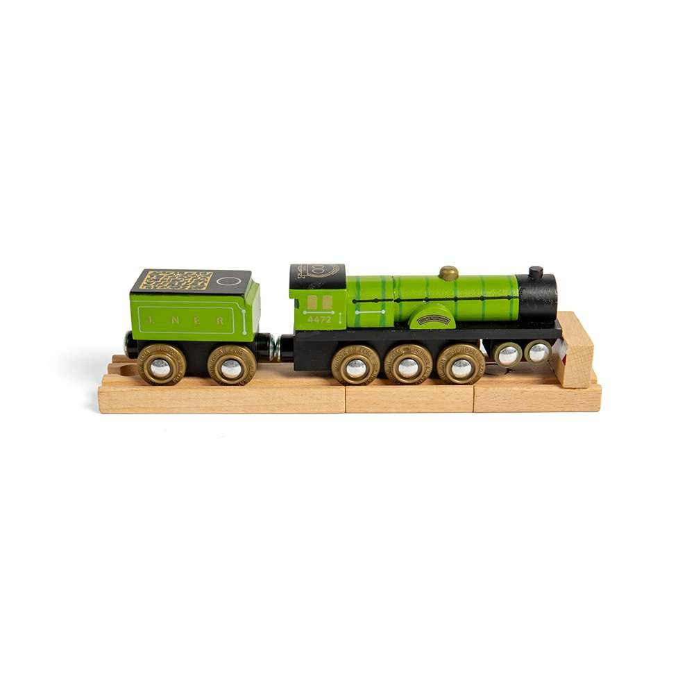 Bigjigs Rail Bigjigs Toys Flying Scotsman 100th Anniversary Wooden Train Engine