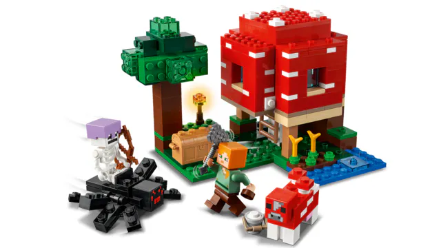 LEGO Minecraft The Mushroom House 21179 LEGO Minecraft The Mushroom House 21179