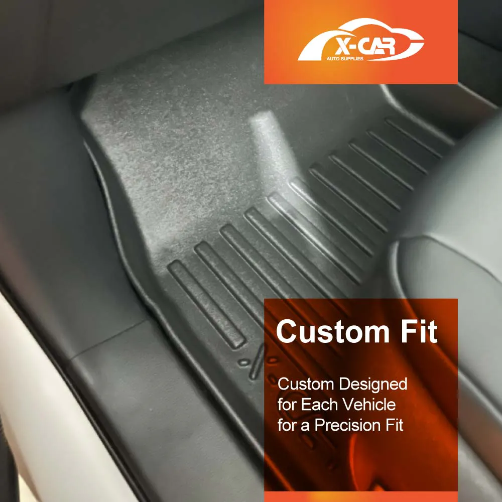 3D Floor Mats Boot Liner for Toyota Kluger 2021-Onwards All Weather Heavy Duty Cargo Car Trunk Luggage Tray