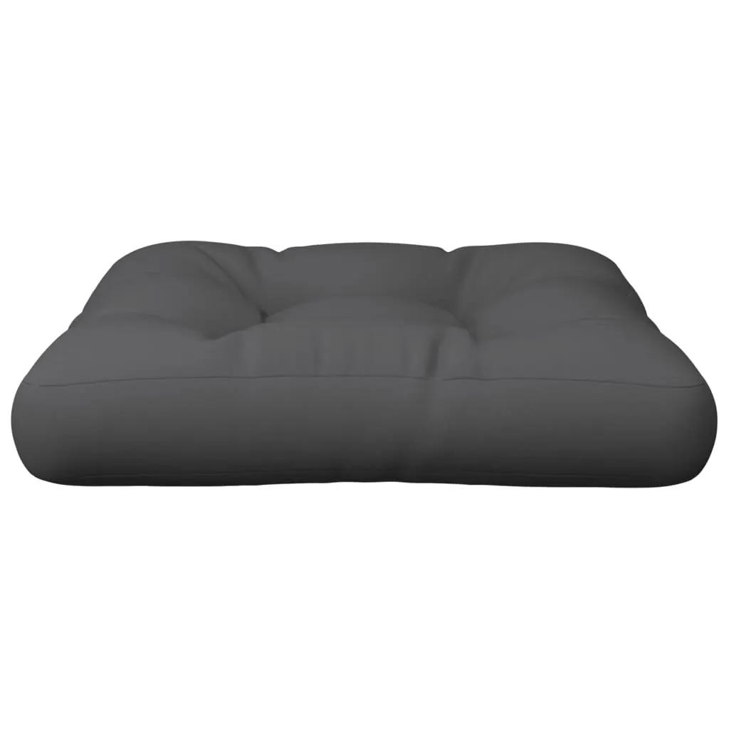 Pallet Cushion Anthracite 50x50x12 cm Fabric 360425