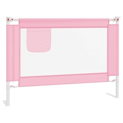 NNEVL Toddler Safety Bed Rail Pink 90x25 cm Fabric NNEVL Toddler Safety Bed Rail Pink 90x25 cm Fabric