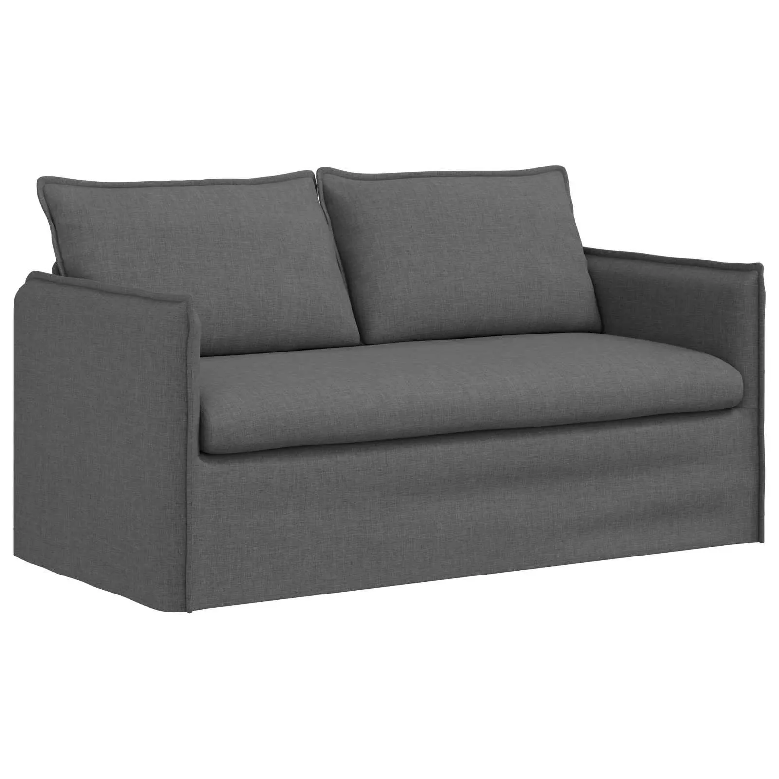 Sofa Black 156 x 82 x 85 cm Fabric 42024520 Sofa Black 156 x 82 x 85 cm Fabric 42024520