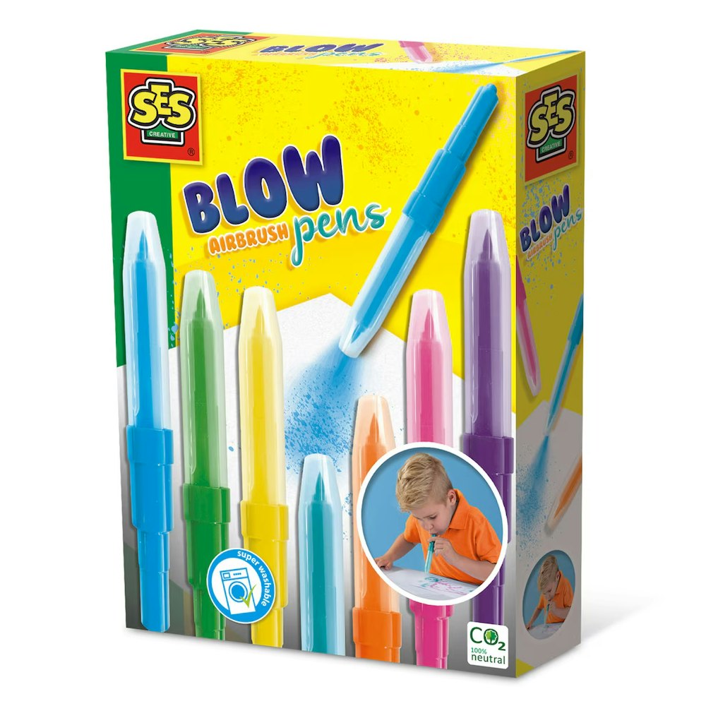 SES Creative Unicorn - Blow Airbrush Pens