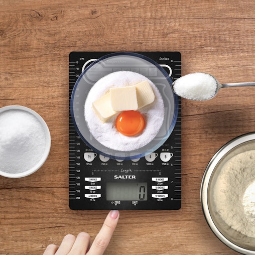 Salter Conversions Digital Kitchen Scales - Black Salter Conversions Digital Kitchen Scales - Black